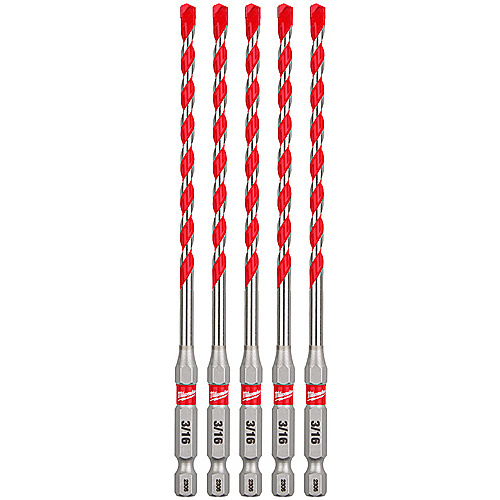 3/16 HAMMER DRILL BIT(5)