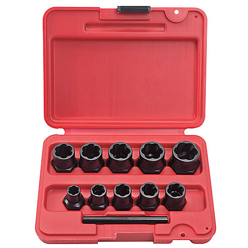 Proto 10 Piece Bolt Extractor Socket Set