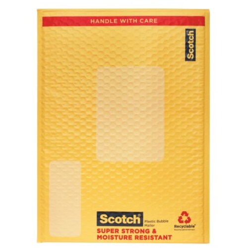 Scotch Poly Bubble Mailer 8915-ESF 10.5″ × 15.25″